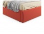 Мягкая кровать Verona 1400 оранж с подъемным механизмом распродажа