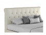 Мягкая интерьерная кровать "Амели" 1600 белая с матрас от производителя