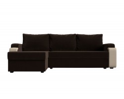 Угловой диван из кожзама Николь