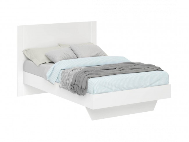 Кровать Берта 120 белая с матрасом ГОСТ фото