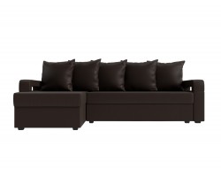 Угловой диван из кожзама Гермес