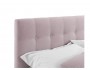 Мягкая кровать Selesta 1800 лиловая с ортопед.основанием недорого