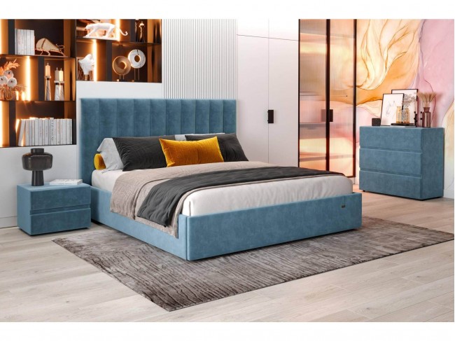 Кровать Ingrid 1800 модель 312 Галакси лайт 22 фото