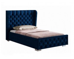 Кровать с подъемным механизмом 160х200 Франческа, синий