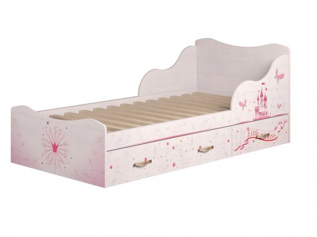 Кровать с ящиками Принцесса 5 90х190 фото