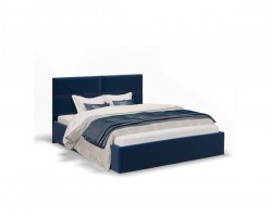 Кровать без основания Сити 160х200, синий