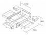 Кровать Стефан (140х200) недорого