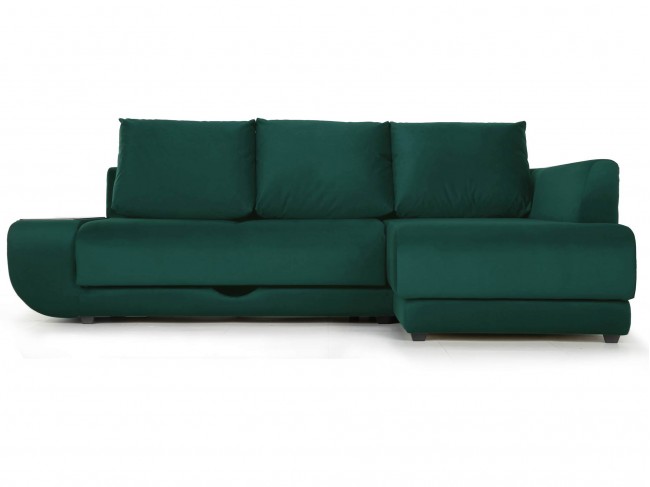 Угловой диван с независимым пружинным блоком Поло LUX НПБ (Нью-Й фото