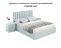 Мягкая кровать Olivia 1600 мята пастель с ящиками распродажа
