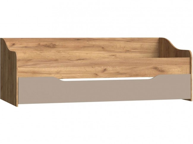 Челси Цвет Кровать выдвижная (Дуб крафт/Глиняный серый) фото