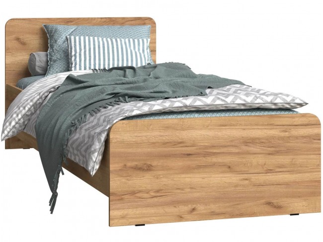 Челси Цвет Кровать (Дуб крафт) фото