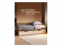 Эриол 90x200 шимо темный / шимо светлый Кровать фото