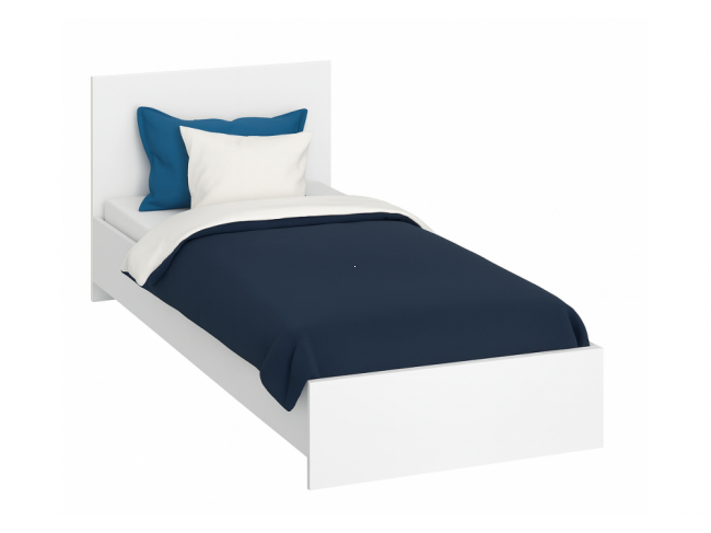 Адайн 80х200 белое дерево Кровать фото