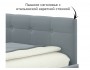 Мягкая кровать-тахта Bonna 1200 серая c подъемным механизмом недорого