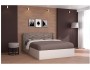 Кровать 1,6 арт.034 (МОДЕРН) с ПМ (Beige) недорого