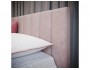 Нега Кровать интерьерная 120 пыльная роза, ортопед фото
