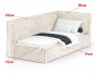 Кровать Bever (120х200) Правое купить