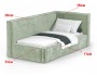 Кровать Bever (90х200) Правое купить
