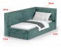 Кровать Bever (90х200) Правое купить