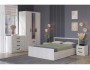 Кровать с проложками ДСП Фиеста LIGHT 140х200, Дуб крафт белый купить