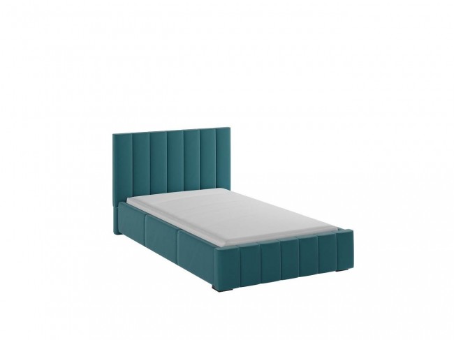 Кровать с ортопедическим основанием Нега 120х200, Бирюза фото