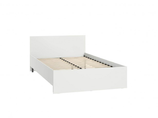 Кровать Эйр 11.46.01 (1200), Белый PE шагрень фото