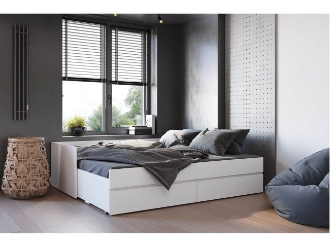 Кровать-трансформер Симпл КР-51, белый фото