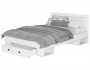 Кровать с основанием ЛДСП и ящиками 140х200 КР-11 Софт недорого