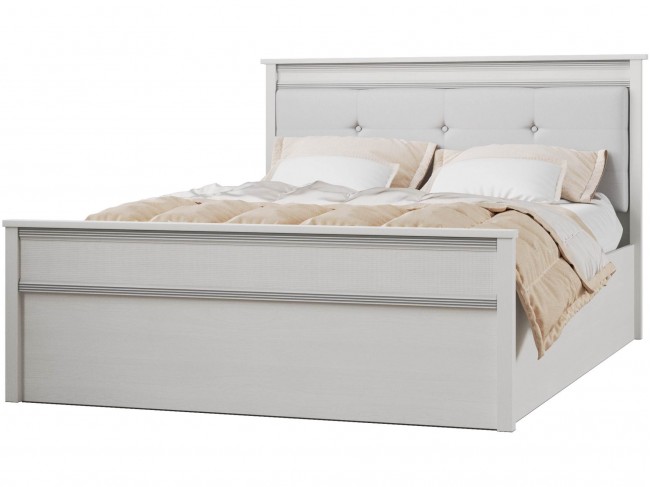 Ливорно Кровать ЛКР-1 (1,4) с настилом ДСП 2С, Ясень анкор светл фото