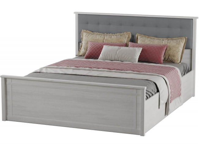 Ричард Кровать РКР-2 (1,6) с настилом ДСП, Ясень анкор светлый фото