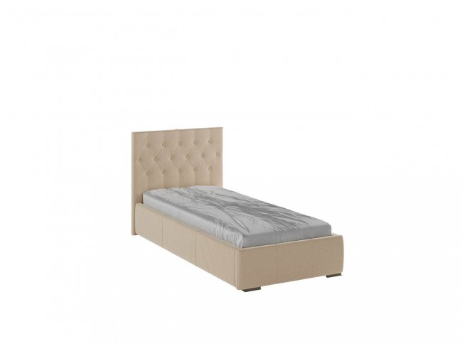 Кровать с ортопедическим основанием Октавия 90х200, Бежевый фото