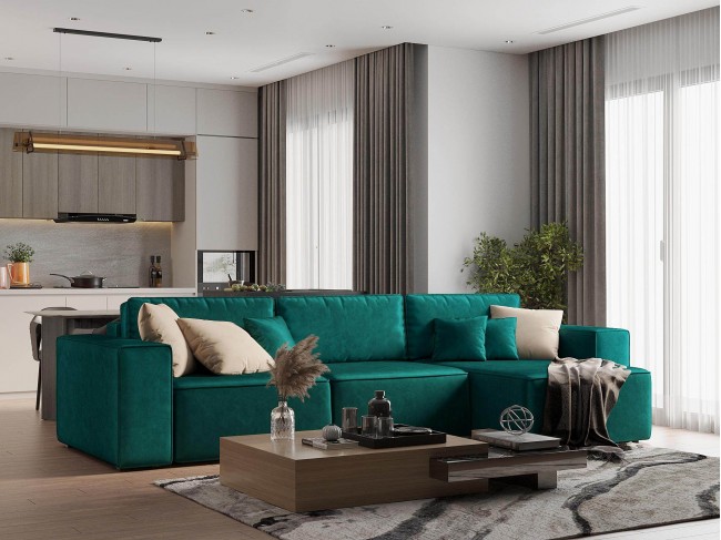 Диван угловой Фессалия Правый фото