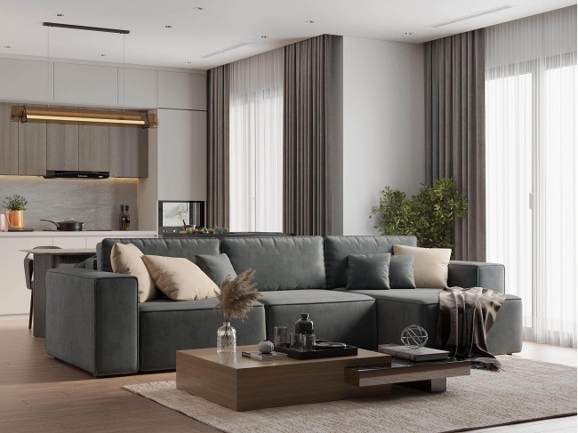 Диван угловой Фессалия Правый фото