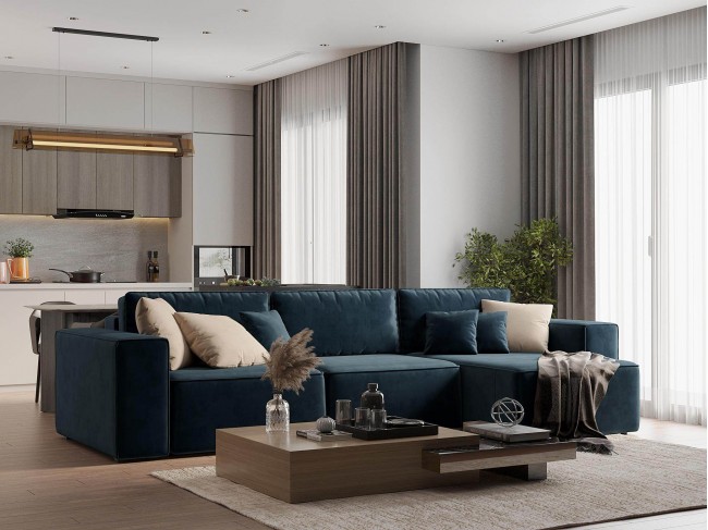 Диван угловой Фессалия Правый фото