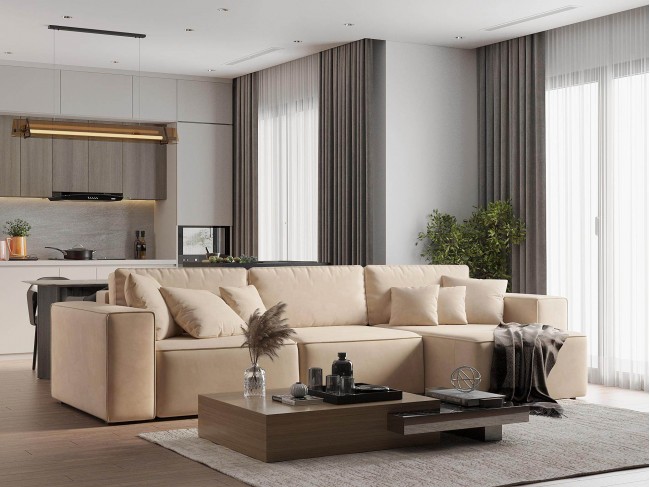 Диван угловой Фессалия Правый фото