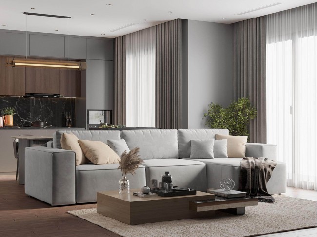 Диван угловой Фессалия Правый фото