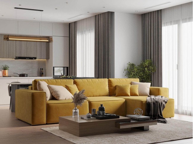 Диван угловой Фессалия Правый фото