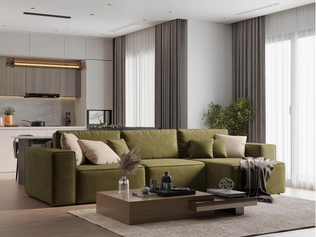 Диван угловой Фессалия Правый фото