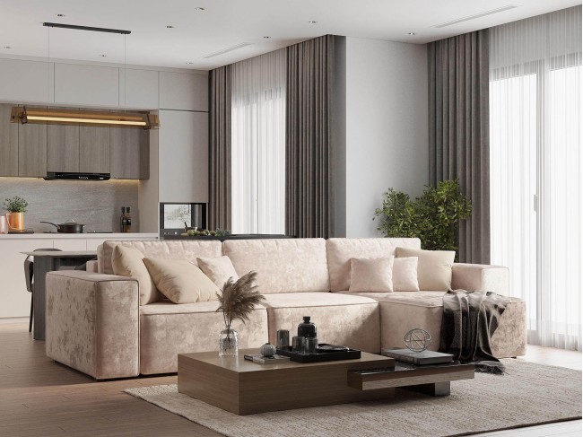 Диван угловой Фессалия Правый фото