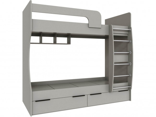 Кровать Мадрид (0,8) двухярусная, Кашемир фото