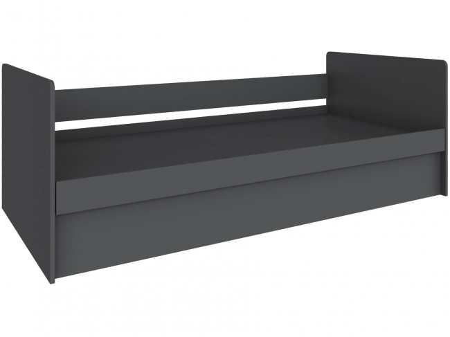 Кровать Мадрид (0,9) с подъемным механизмом, Графит серый фото