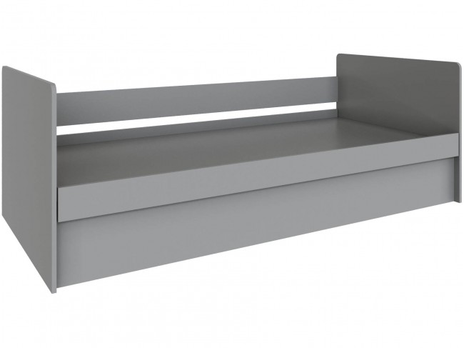 Кровать Мадрид (0,9) с подъемным механизмом, Камень серый фото