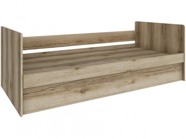 Кровать Мадрид (0,9) с подъемным механизмом, Дуб делано фото