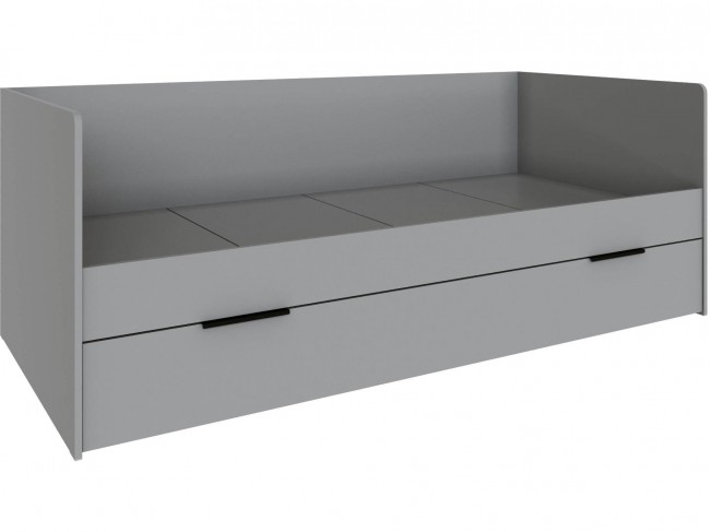 Кровать Мадрид (0,9) универсальная, Камень серый фото