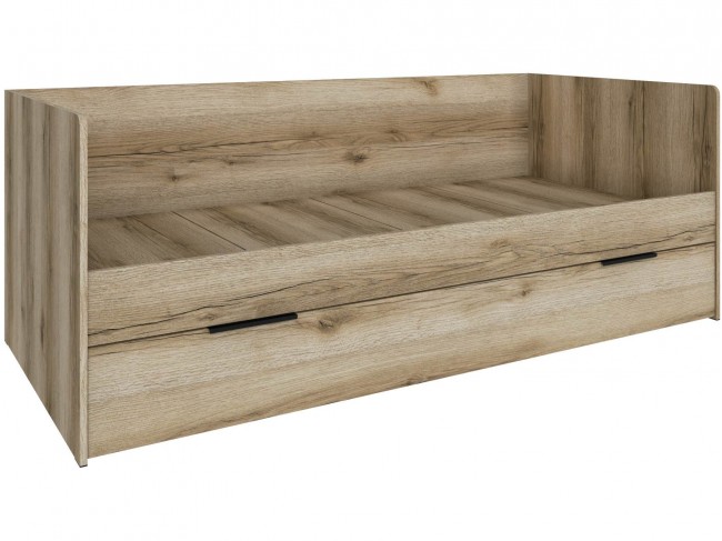 Кровать Мадрид (0,9) универсальная, Дуб делано фото