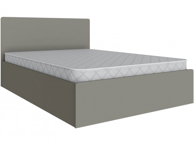 Кровать 140х200 Мадрид с настилом ДСП (МД-1), Мокко фото