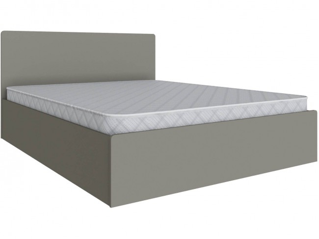 Кровать 160х200 Мадрид с настилом ДСП (МД-1), Мокко фото