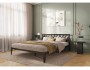 Кровать КМД 47 АЙРИС 1600, черный распродажа