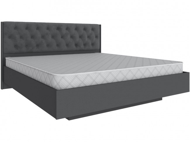 Кровать двуспальная (1,8) Мадрид МД-3 с подъемным основанием, Гр фото